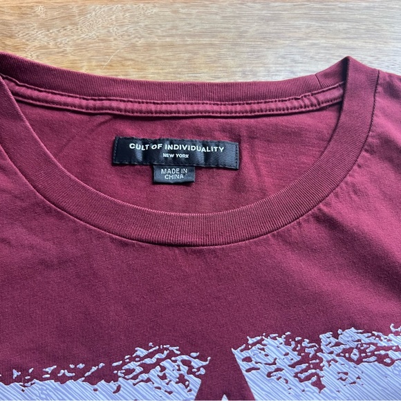 Pre-own Mens Cult of Individuality NY graphic t-shirt - Picture 2 of 3